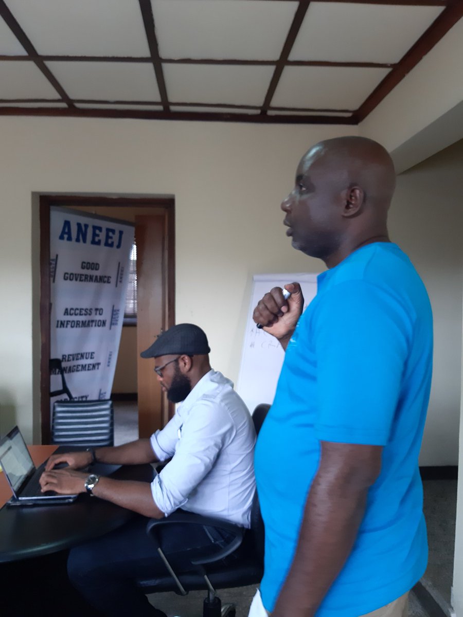 aneejnigeria's tweet photo. #OpenND #CorrupionMustNotPay Its the penultimate day of the Training and Mentorship on Anti-corruption for Young Activists and Champions @ ANEEJ Centre for the Study of Corruption. Recap of day 3 activities by ANEEJ Senior Program Officer, Mr. Innocent Edemhanria is ongoing. https://t.co/40aiVKE4ib