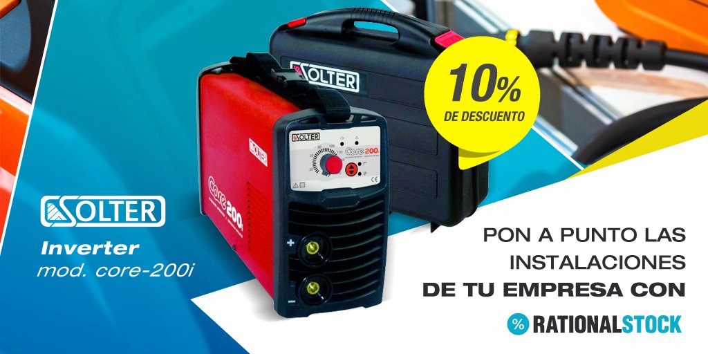 Está a punto de acabar nuestra campaña de verano. Tenéis hasta el 31 para poder usar el cupón Mantenimiento_2019 y obtener un 5% de descuento adicional. Imagina este #inverter que ya tiene un 10% de #descuento con un 5% adicional. ¡No te lo pierdas! rationalstock.es/catalogo/produ…