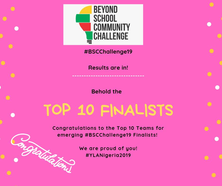bscchallenge's tweet photo. 3. #BSCChallenge19 #Top10Finalists
6. #TeamGracefulInnovators: Helifest high school Lagos
7. #TeamGREENTECH: Topfield College Lagos
8. #TeamYoungInventor:Federal Government College, Ikirun Osun State
@MWFAANigeria
@WashFellowship
@USEmbassyAbuja https://t.co/gamO2CeX4D