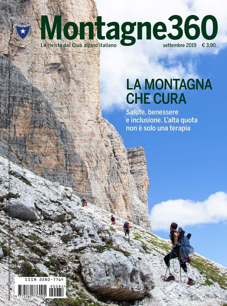 Su #Montagne360 le vette che curano! La #rivista del #CAI - Club Alpino Italiano dedica il suo numero di settembre alle terapie, alle pratiche di inclusione, al #benessere in alta quota ➡️ bit.ly/2Ud0414 | #montagna #clubalpinoitaliano #alpi #montagnaterapia #salute