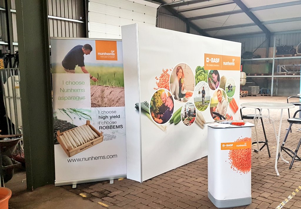 Bezoek ons op de gewasdag #asperge voor de laatste info over onze nieuwe rassen!! #Nunhems #BASF #Robbems