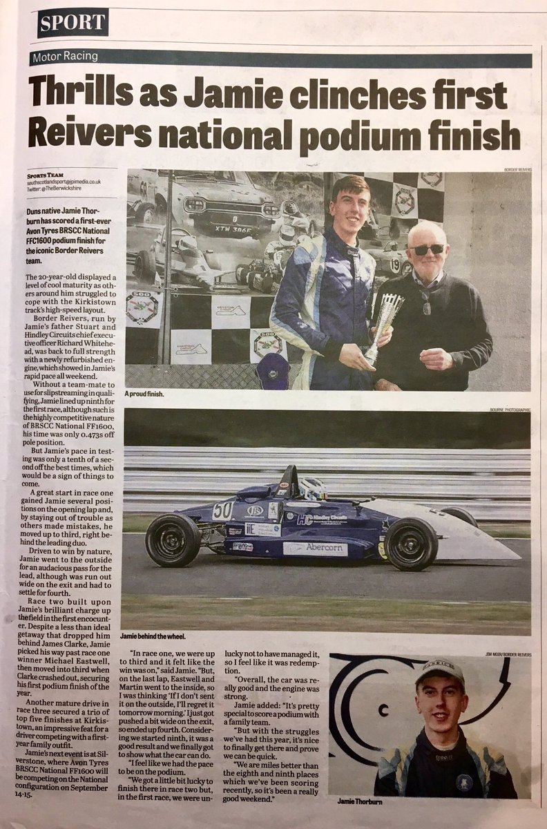 Nice article in the <a href="/theberwickshire/">Berwickshire News</a>