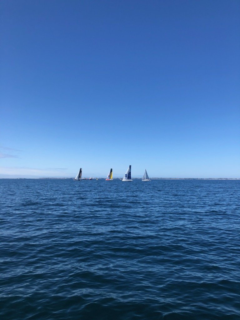 Les bateaux du groupe 4 et 5 ont pris leur élan! <a href="/TROPHEE/">🏆</a> @MorbihanTourism