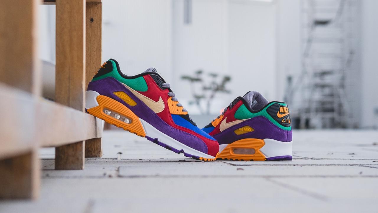 thegoodlife. on Twitter: "The Nike Air Max 90 QS “Viotech” will release in men &amp; women sizes in-store at on a FCFS basis on Friday August 30th |UK3.5 - UK11