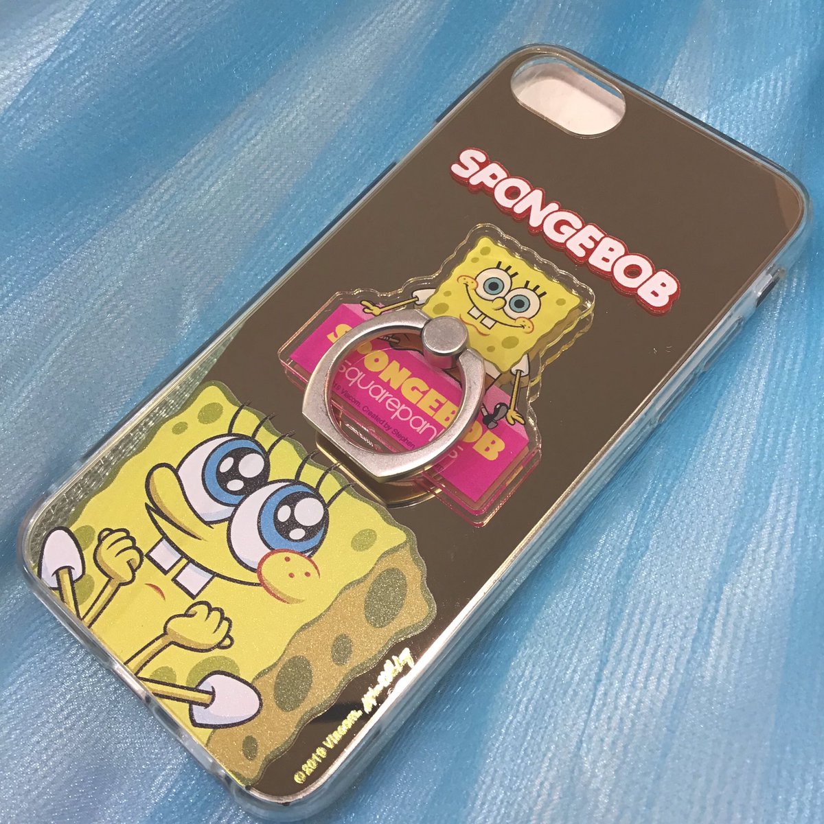 サンキューマートモラージュ菖蒲店 Pa Twitter 商品紹介 スポンジ ボブ サンキューマート 新しくスマホリングが2種仲間入りです 落下防止はもちろん 360度可動式なのでスマホを立てることも 発売中のiphoneケースに合わせてもとっても可愛いですよ