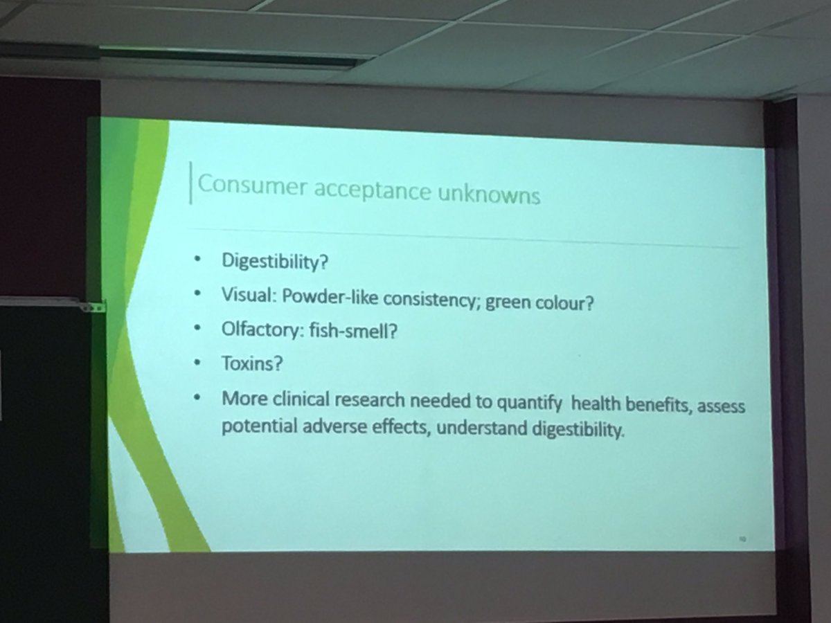 valgorize's tweet photo. Micro algae for food applications is a whole other story then seaweed. #novelfood and lost of questions (food safety? consumer acceptance?) left to be answered in #valgorize. https://t.co/zCFp5HY7MG