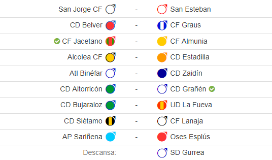 STLaragon's tweet photo. 📆 1ªRegional 2

@CFSanJorge1982 San Esteban @cdbelver Graus @cfjacetano CF Almunia Alcolea CF CD Estadilla @AtlBinefar @cdzaidin1960 @cdaltorricon @CDGranen CD Bujaraloz @UDLaFueva CD Siétamo @AD_LANAJA @cdpenassarinena Oses Esplús SD Gurrea

➡️https://t.co/ekJPDZbFXf https://t.co/z8Y0XkpsUR