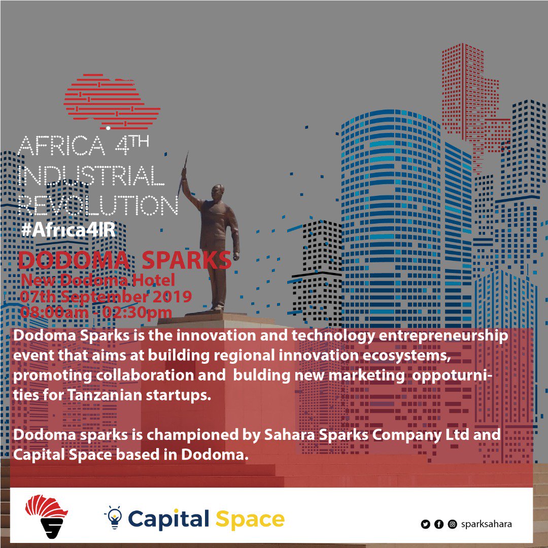 franklin_tissa's tweet photo. Digital marketing Ni Fursa pana ubunifu ndio unaopanua milango ya Mafanikio @SparkSahara wameandaa Mafunzo Dodoma
Mtu wa Dodoma kaa tayari link inakuja ya Kujisajili
#Africa4IR
#SS19
#CapitalSpace https://t.co/sA4xOuzBiH