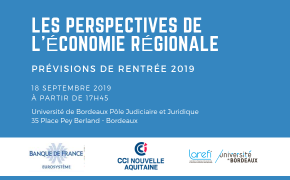 CCINleAquitaine's tweet photo. π 18 SEPT π 17h45
ActivitΓ© & perspectives des #entreprises de #NouvelleAquitaine Γ mi- annΓ©e
π PrΓ©sentation des rΓ©sultats de #conjoncture avec Denis LAURETOU Dir @banquedefrance NA, @JfCledel Pdt #CCINA en partenariat avec le LAREFI @univbordeaux
β‘https://t.co/DUmbe8Twym https://t.co/ZuwBTPLdFL