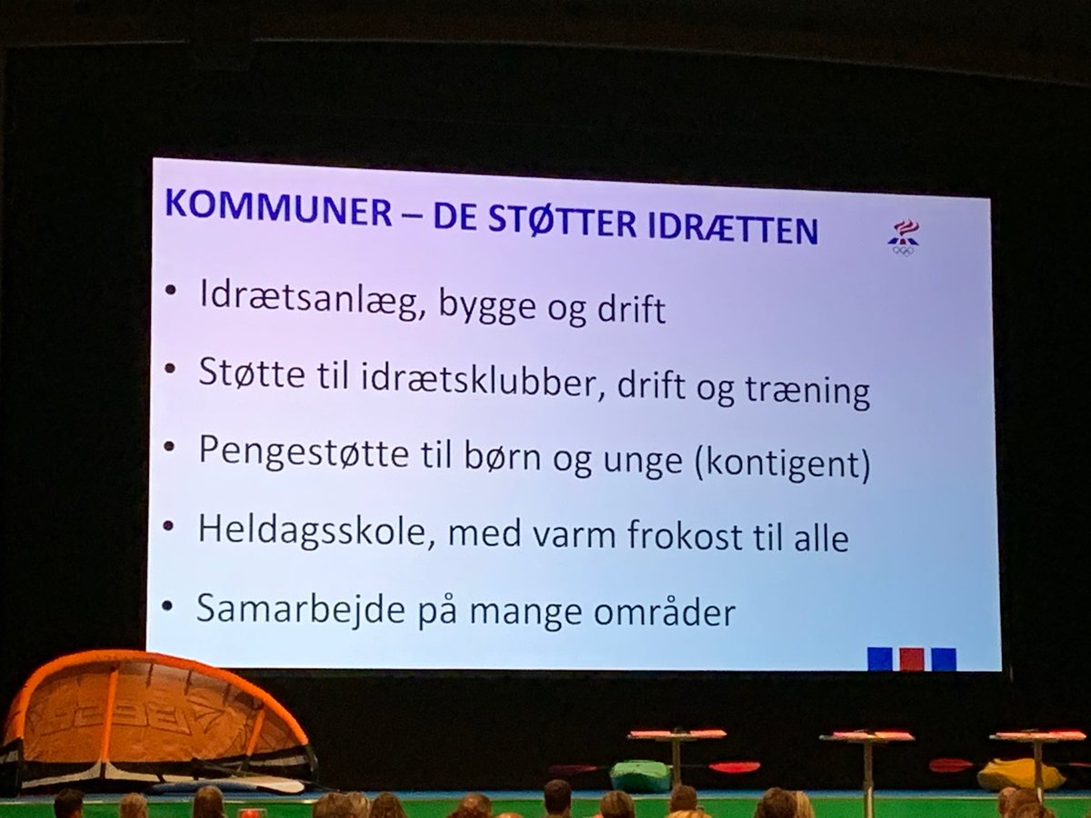IDRÆTSMØDET i Aalborg er i gang. Spændende indlæg fra Island’s elitechef, der roser kommunerne for at støtte op om idrætten. Husk nu det i de kommende budgetforhandlinger i DK. Det er en investering ikke en udgift.
