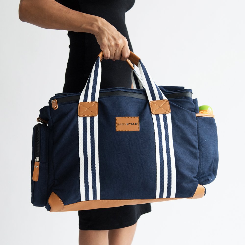 2012_Ltd's tweet photo. The #Weekender #diaper #bag by #Baby K'tan will keep busy parents on-the-go.
-Wipes case for easy access wipes pocket
-100% cotton exterior. BPA-Free, PVC-Free, polyurethane laminate waterproof interior nylon lining
-Large enough to pack for multiple days
#ktan https://t.co/d8CqyQhHnU