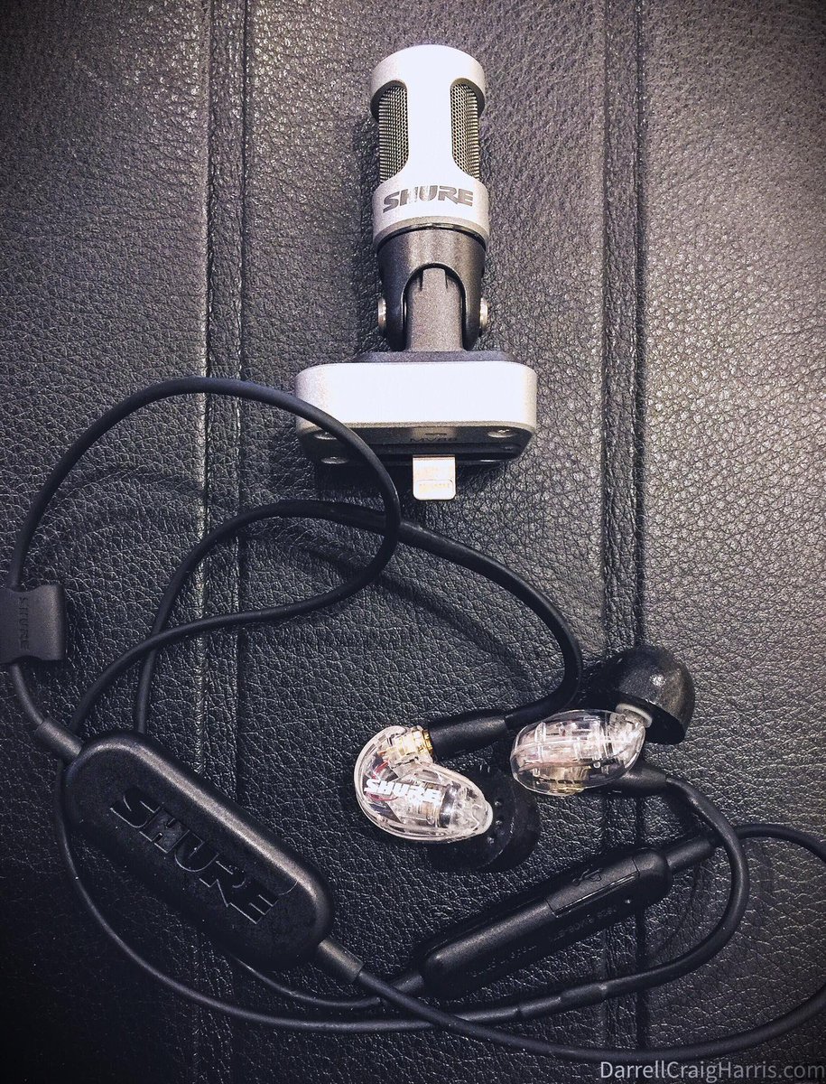 GlobalPhotopro's tweet photo. Creator tools always with me on the road! #ShureMV88 #Shureearphones #ShureSE215 @shure @ShureUK #Shurecreator #sound #audio #shurecreator https://t.co/CRa7yuOhKm