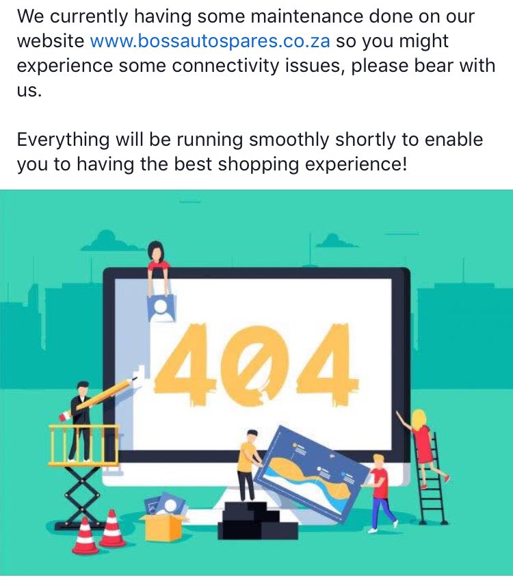 Boss Auto Spares Website Maintenance