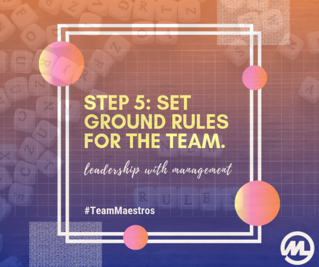 Finally, you can begin officially establishing your team through creating team values and goals, as well as evaluating team performance alongside individual performance. Be sure to include your team in this process.#TeamMaestros #mykocha #motivation #mentor #coach #coaching