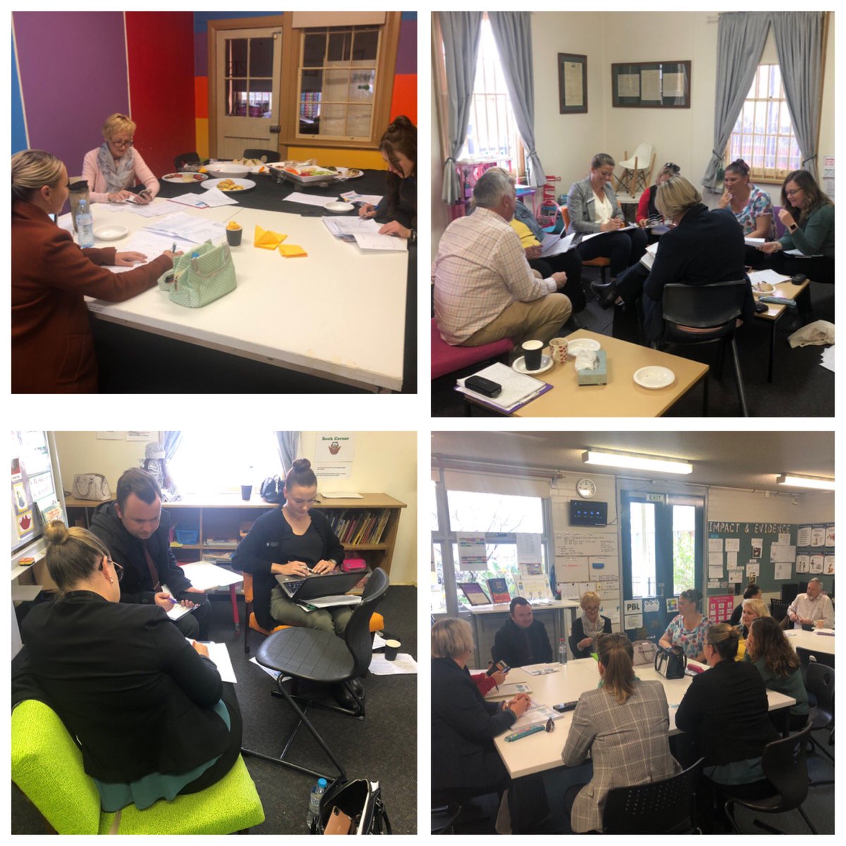 Round 2 of instructional rounds <a href="/TahmoorPS/">Tahmoor</a> with <a href="/CamdenSouthPS/">CamdenSouthPS</a> + @pictonPS We love diving deeper into our data collection and how to support our colleagues with high quality feedback #Collaboration
