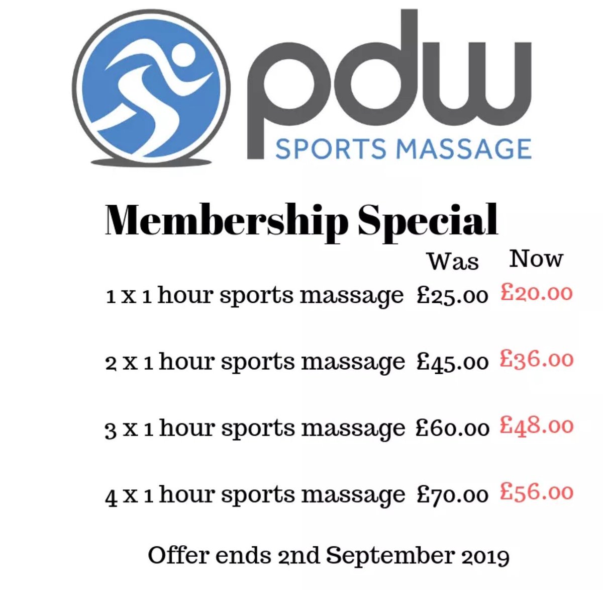 PDW Sports Massage tweet media