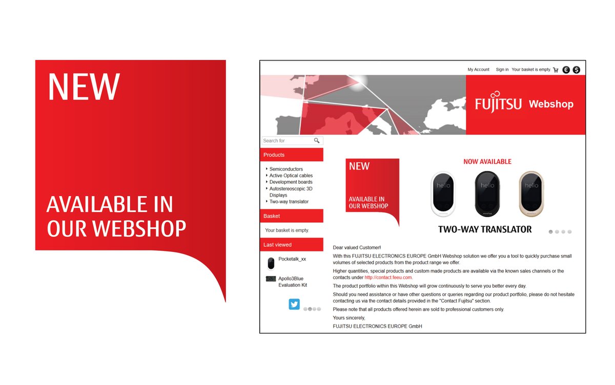 Fujitsu_FEEU's tweet photo. Have a look ot our premium #Pocketalk collection - white, black &amp; gold - benefit from free delivery within the EU! 
👉https://t.co/YiBpw9GUrX #translators #travelindustry #communication #FEEU https://t.co/Qrhsf155Z3