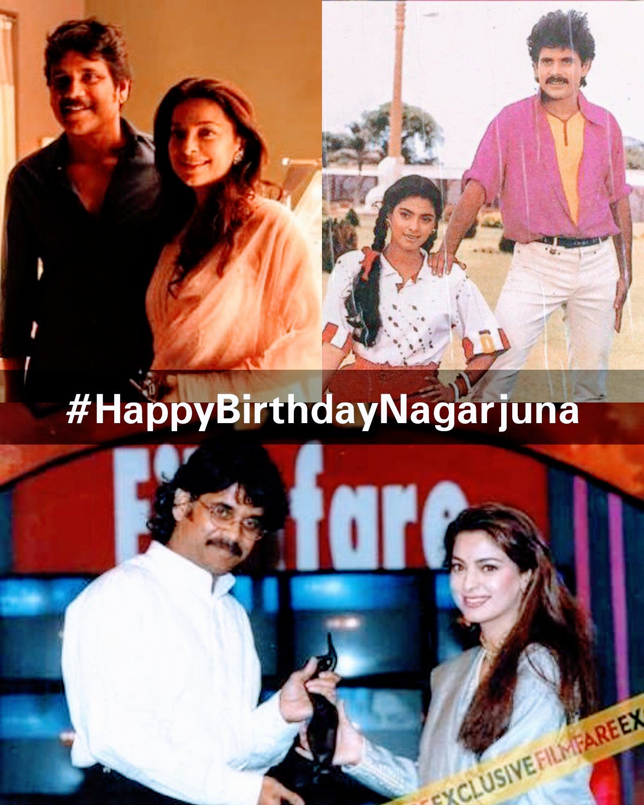 Wishes a very very happy birthday to talented actor Nagarjuna Akkineni ..   