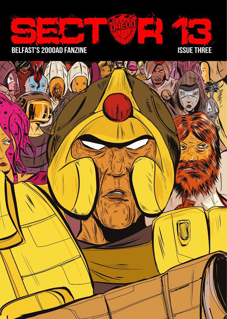 IrishComicNews's tweet photo. Read Sector 13 issue 3 last night. Wow. What an issue. A great mix of stories that have an authentic 2000AD feel. Some lovely art. I particularly liked the second print cover by @StuartMcCune - David #QuickReview https://t.co/bxJxxqHAj7