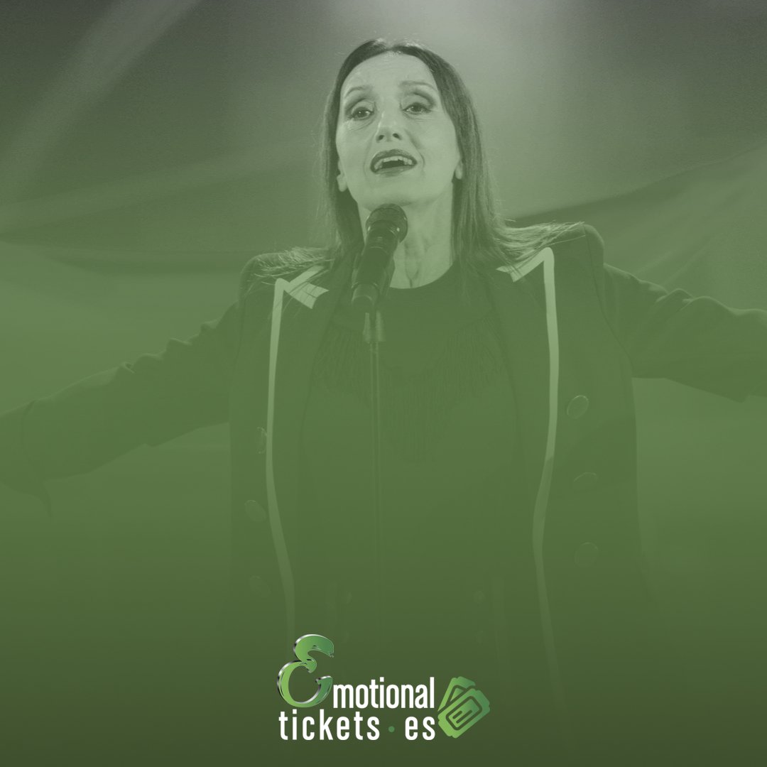 Emotionalticket's tweet photo. Luz Casal se subirá al escenario para ofrecer un concierto único. 🎙 Además, repasará los grandes éxitos de su carrera. 
Disfruta de una de las voces más elegantes y especiales de nuestro país.✨

📅 31 de agosto
📍 Alcalá de Henares

https://t.co/hwIT4e9Gma https://t.co/0bgai8u5vE
