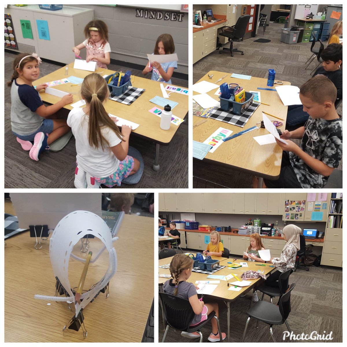 HTruckowski's tweet photo. @ElsieRogersES trying something NEW this year. Third Grade STEAM time. On the first day we made nametags. Check out the pencil hammock! Creativity at its finest! #TeamTruckowski
#STEAM
#ThirdGradeisFun
#GoRoadrunners
#bestyearever https://t.co/jPySvODWsS