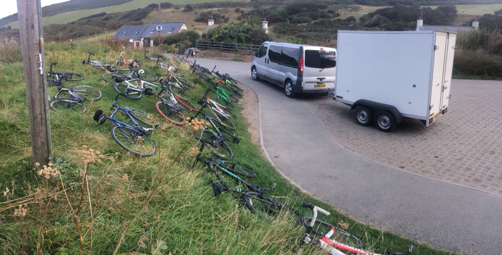 Amazing day riding with #headsupchallenge on Tuesday. Great fun had by all and nearly £100,000 raised for #place2be. Great working with #preseliventure to make such a memorable day run sp smoothly.