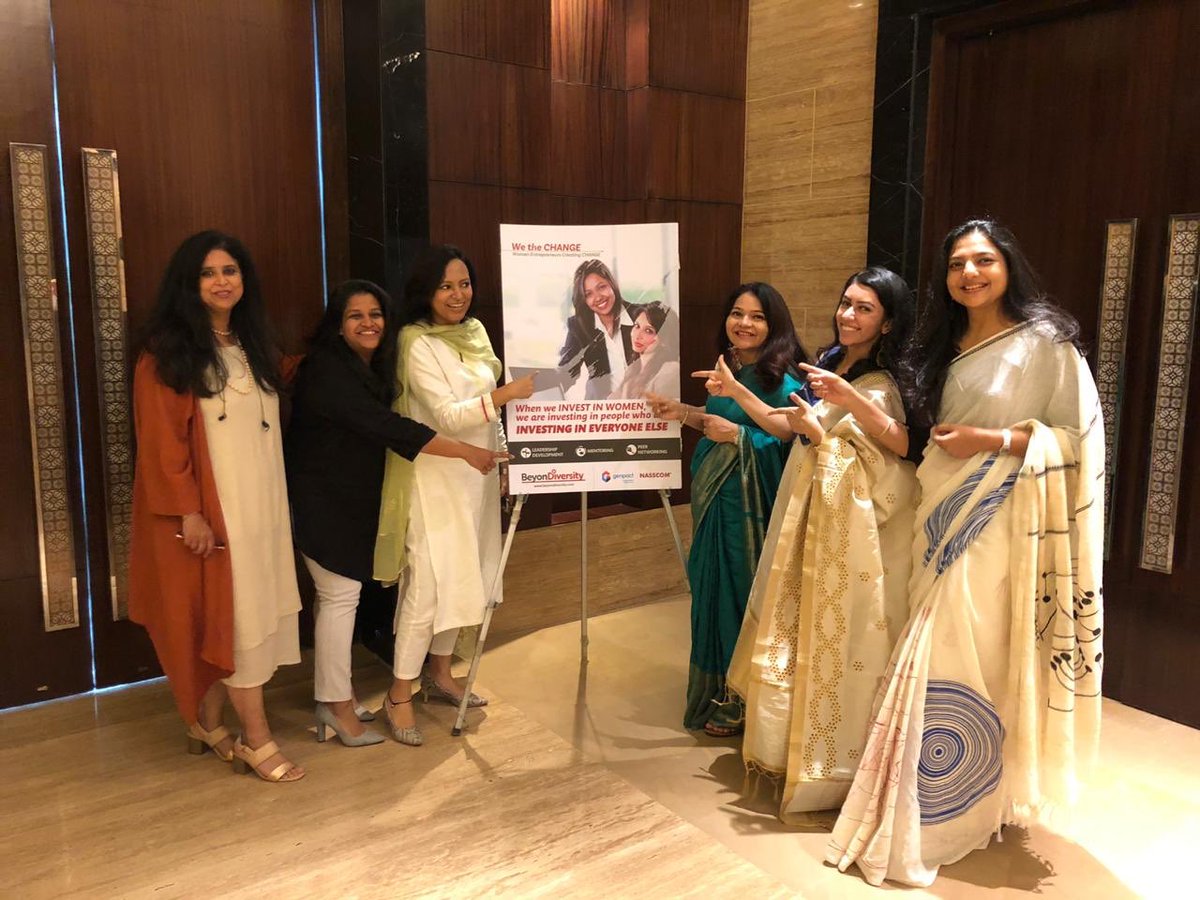 sarikabhattach's tweet photo. And at last we are ready! Excited to kickstart program for awesome women changemakers. 3 days residential with 6 months one on one mentoring with CXOs. #wethechange #mentoringmatters Thank you @Genpact @NASSCOMfdn #women #Entrepreneurs https://t.co/Tgq55GRp5x