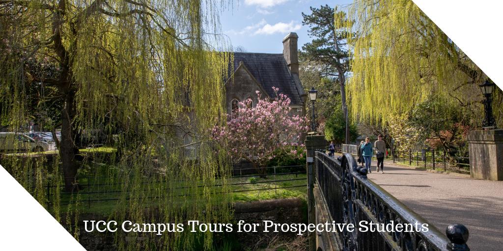 Why not take a <a href="/UCC/">UCC Ireland</a> Campus Tour for Prospective Students? Wednesdays at 3.30pm and Saturdays at 3pm. See more at bit.ly/2UbJTkL