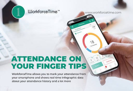 workforceTime's tweet image. WorkforceTime allows you to mark your attendance from your smartphone and shows real time infographic data about your attendance history &amp;amp; a lot more. 
#workforcetime #attendance #attendancesoftware #business #Payrollsoftware #HRsoftware

For more details: workforcetime.com