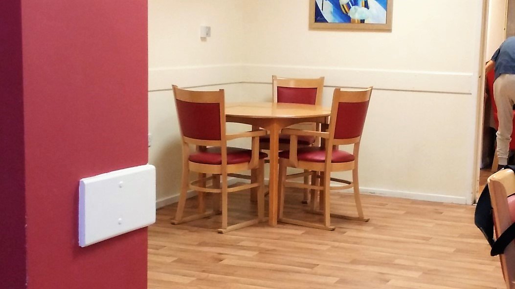 BerwickCare's tweet photo. I wonder which football team this Liverpool care home support??? Using our Red Riviera chairs to compliment their colour scheme. https://t.co/37KBTliRHW