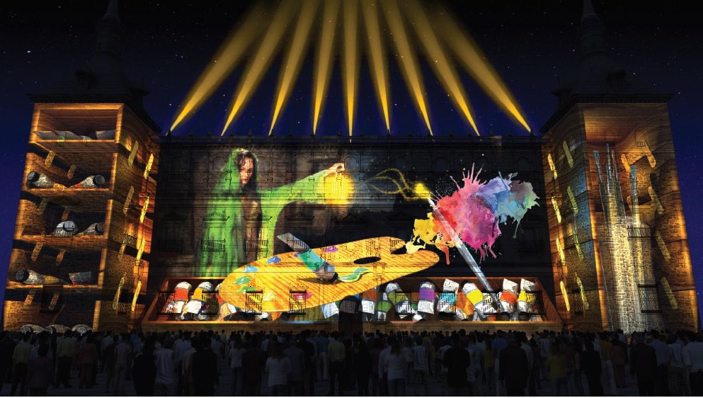 milagrostolon's tweet photo. Este año, las leyendas de Toledo serán las protagonistas de nuestro espectáculo de luz y sonido #LuzToledo. Fuentes de tradición y misterio, las leyendas son una bonita forma de acercarse a nuestras raíces. ¡Os animo a descubrirlo los días 12, 13 y 14 de septiembre en el Alcázar! https://t.co/cpqW1d0vnq