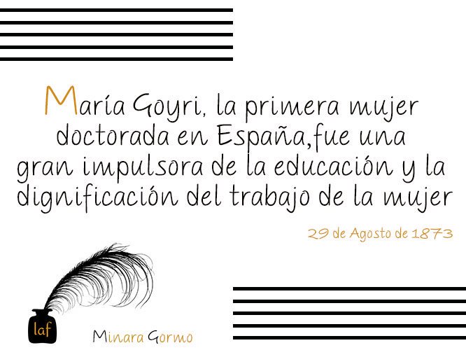 MinaraGormo's tweet photo. María Goyri fue la primera doctorada en una universidad española. Esposa de Ramón Menéndez Pidal, con el que hizo inventario y creó el archivo del Romancero, destacó también como una gran defensora de los derechos de la mujer. 
#LAF #LiveAtFifty #Mujer #50 #FelizJueves https://t.co/eYtbmWbCXy
