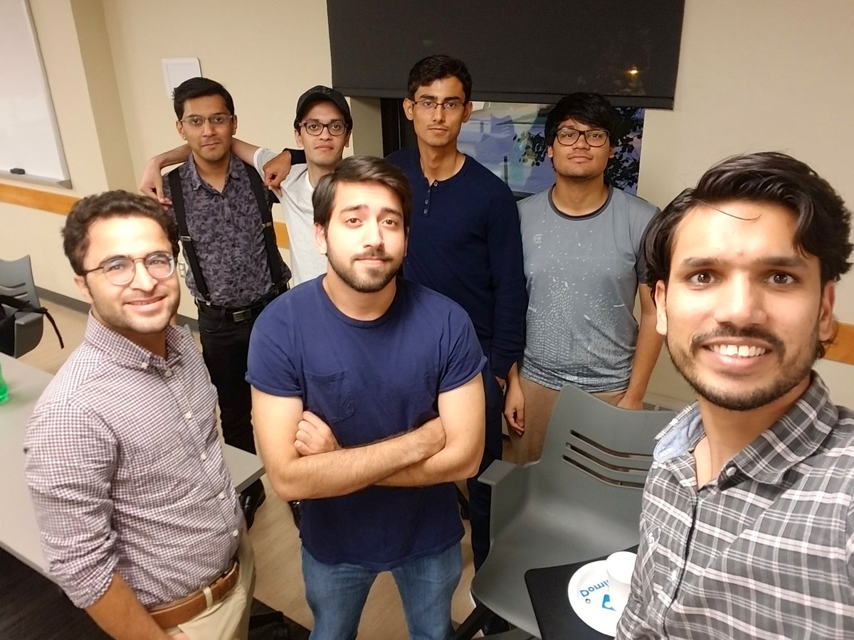 shahid_baloch92's tweet photo. Thanks for the gathering Dears.
. 
Brothers left to right
Front: #Rizwan, #Ibraheem
Back: #Shahroz, #Shahzaib, #Sarosh, #Ahmed
#cyclone #iowan #ISU #phdchat #phdlife #IRSIP #travel #HEC #friends #Pakistan https://t.co/yBr1V6ZOcE