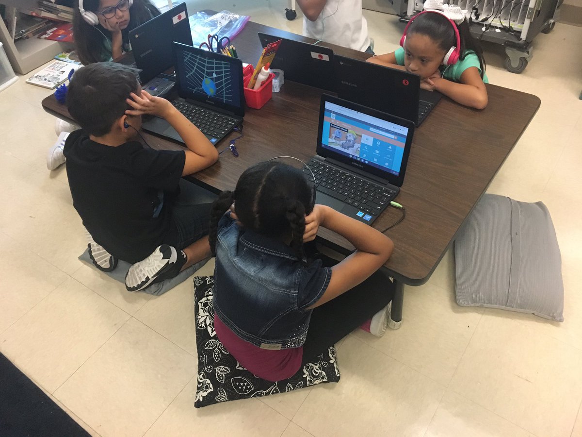 Flexible seating and blended learning  are off to a great start in 3rd grade! <a href="/TobiasExplorers/">Tobias Elementary</a> #tobiasproud #grit2020