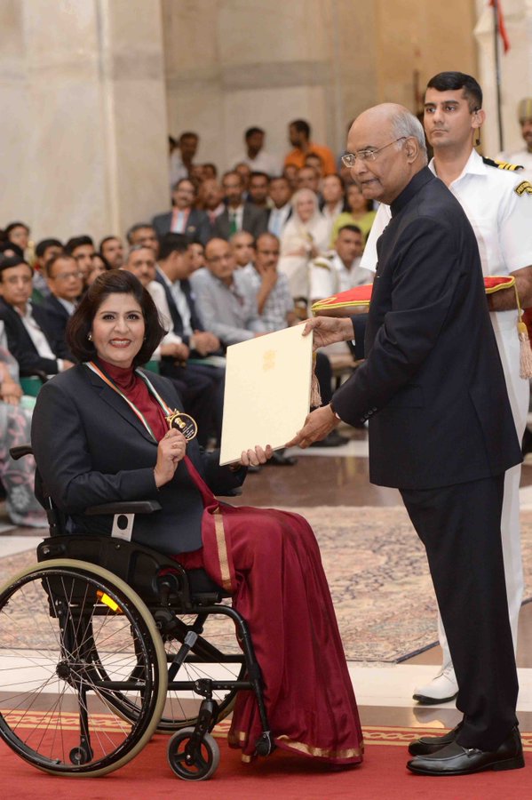 Congratulations - President Kovind confers the Rajiv ...