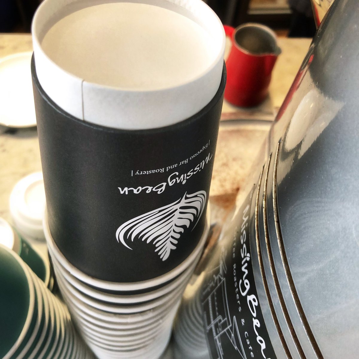 paigeintransit's tweet photo. Stacks and stacks of cups that end in flat white. โ๏ธ
____________________________________
#coffee #coffeeshop #coffeelife #coffeelove #coffeelover #caffeine #caffeineaddict #coffeeaddict #oxford #oxfordcoffee #missingbean #flatwhite @TheMissingBean https://t.co/7qIpPdSk2A