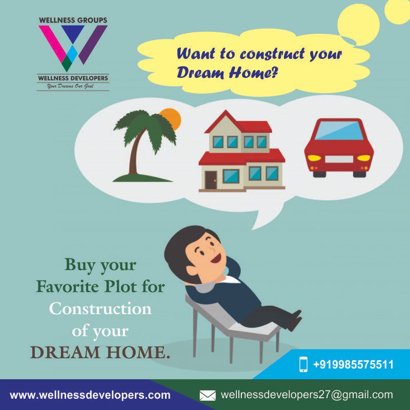 wellnessdevelo1's tweet photo. Want to Construct your Dream Home? Buy your Favorite Plot for Construction of your Dream Home.
@wellnessdevelo1
For More Info Visit: https://t.co/HSTkcZ9aQy
Reach us at: 9985575511
#gatedcommunity #realestate #plots #house #construction #property #sale #wellnessdevelopers https://t.co/fDsWNMiZWv