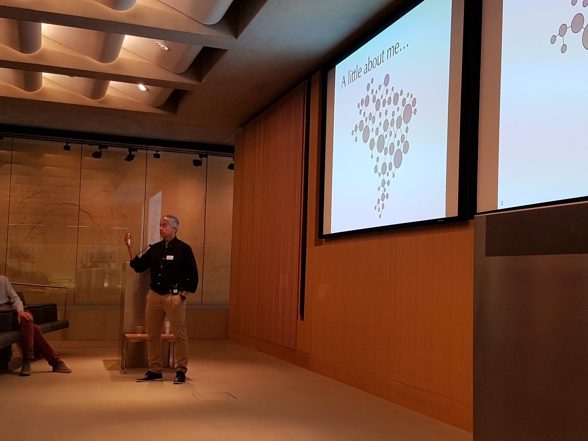 All fuelled up with coffee and on to the next talk- <a href="/ronaldomenezes/">Ronaldo Menezes (🦋 @ronaldomenezes.bsky.social)</a> on the scale, concentration and dynamics of crime #CNDay2019