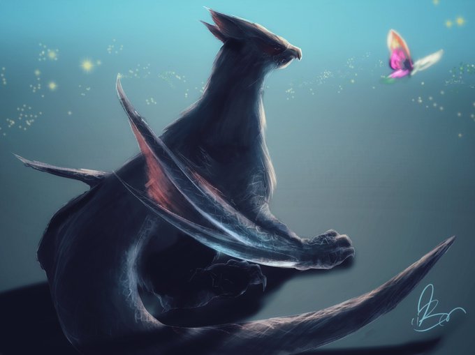 ナルガクルガのtwitterイラスト検索結果 古い順