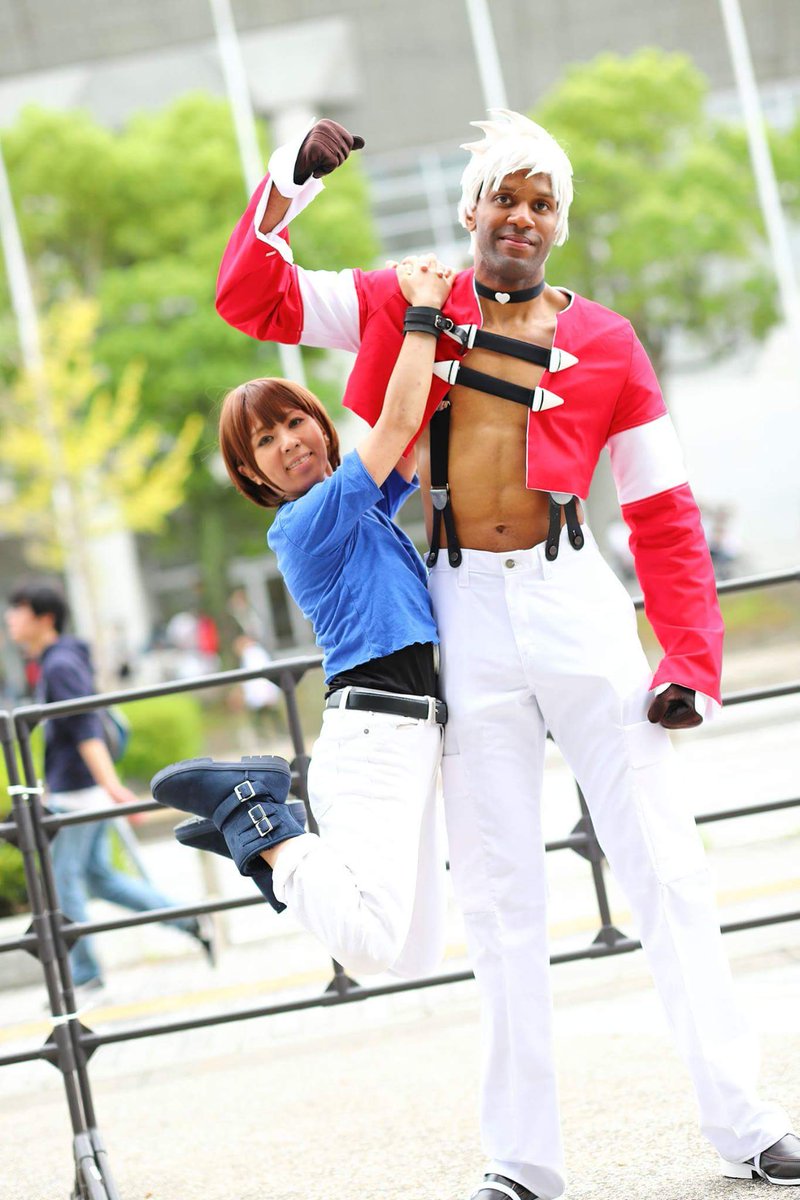 Whodigiya's tweet photo. "喧嘩が強い上に男前..." Yashiro has become my new favorite #KOF #cosplay. He's cool, handsome, and strong... One day I aspire to be at least one of those things!
Chris: @machidarisucos
Love Heart: @capt_naru
📸 @gao_pic
#KOF25th #SNK
#コスプレ #コスプレヤー https://t.co/I4QXdLJaHR