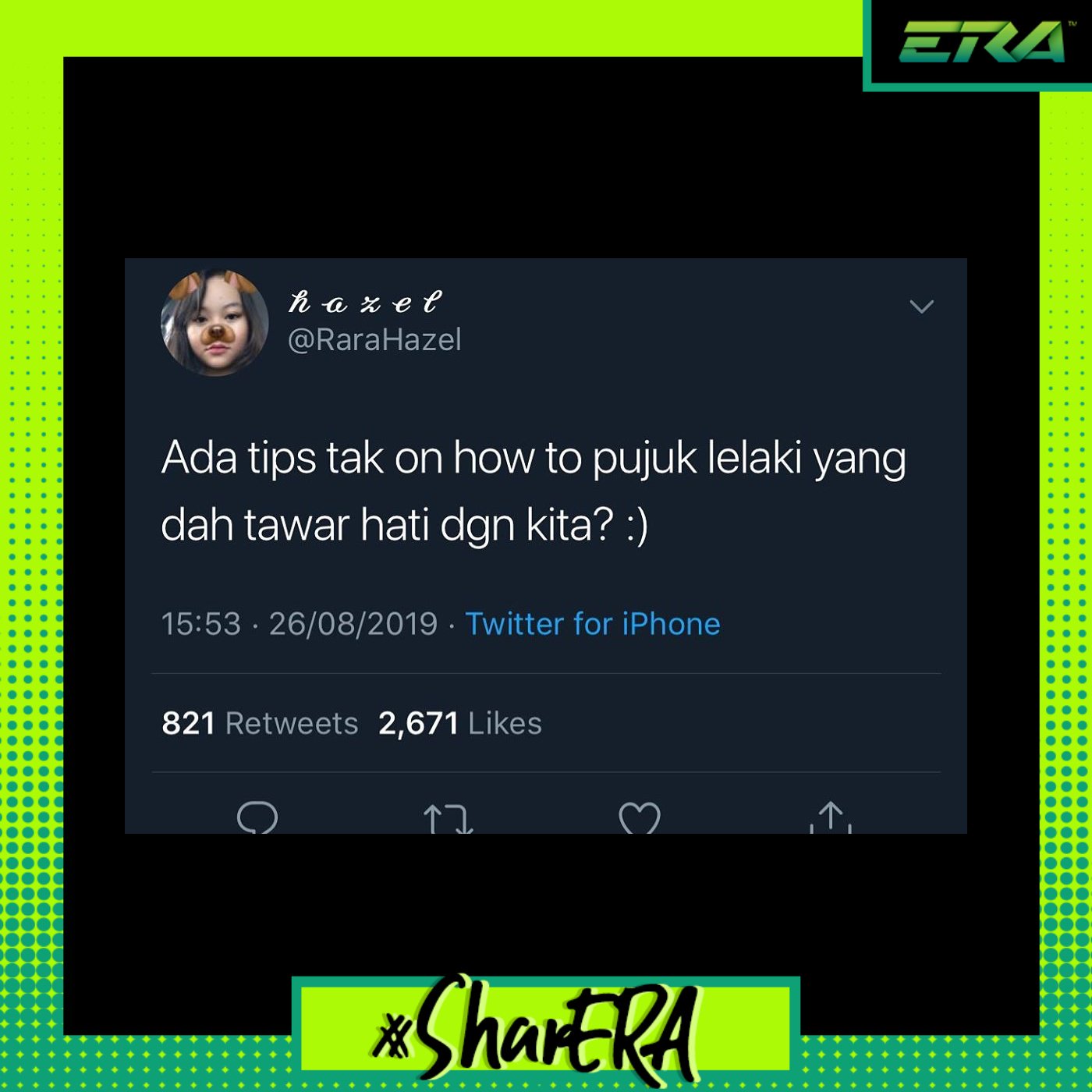 Era Na Tviteru Gais Tolong Gais Ada Tips Tak Selalu Nak Pujuk Perempuan Je Kan Kali Ni Cara Nak Pujuk Lelaki Pula Sharera Https T Co G4sxx2pajj Tviter
