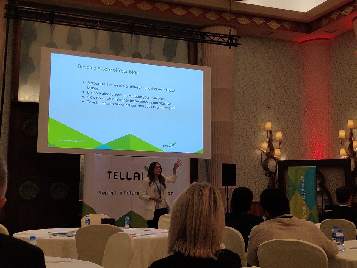 TeacherDexter's tweet photo. #Tellal session on parent communication & bias: as a previous #globalperspectives teacher, understanding bias was a key concept for students to grasp. #GEMSAwarenessDay https://t.co/qIiDMiVW4l
