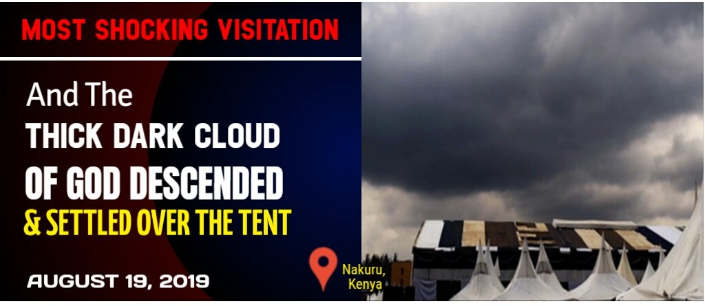 SaoliMoses's tweet photo. #ManWalkingWithGod,Very shocking visitation, the dark cloud descended and settled over the tent of the meeting. https://t.co/KnD2XNVR0y