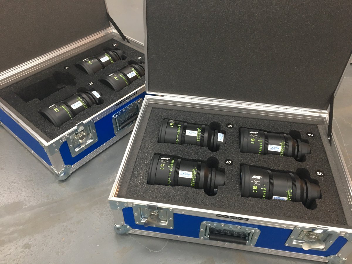 CaseDesignLtd's tweet image. A nice new home for the @ARRIChannel #SignaturePrime
lenses. Glad you like them @OneStopFilms 

#flightcase #custom #signature #arri #astroboard #lenses