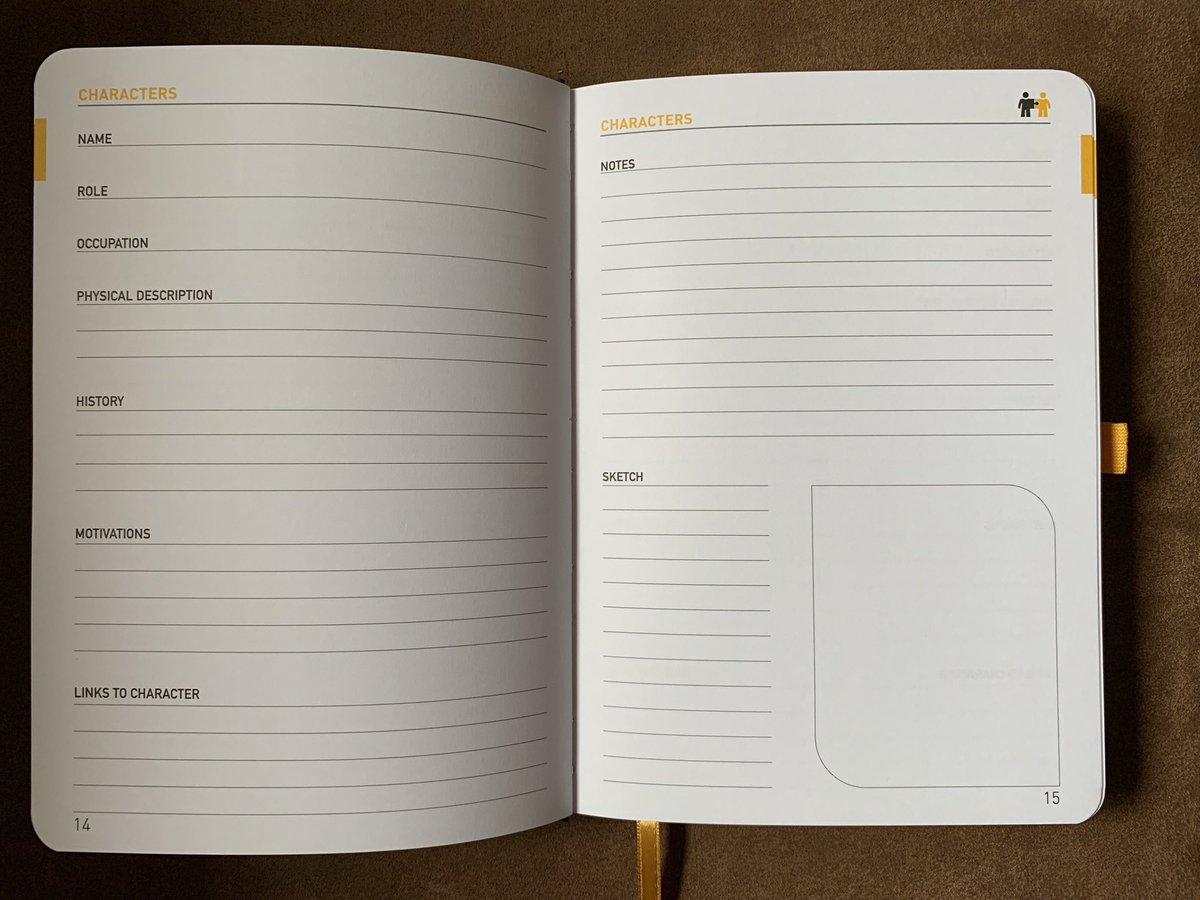 MichaelHWood's tweet photo. My @Write_Gear notebook has arrived today. It’s so gorgeous I almost don’t want to use it. With different sections for characters, plotting and research, this is perfect for your next project. #amwriting #WritingCommunity https://t.co/uIH9135mOC