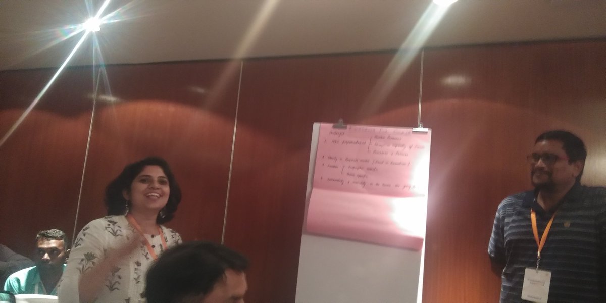 Vrutti_Catalyst's tweet image. Engaging conversation on Funding for scale,  Impact Organisation readiness at #CatalysingSocialImpact2019 #ShapeTheFuture #OwnTheConversation @Vrutti_Catalyst @EdelGive @AshrayaHastha @SwastiHC @Vijayata_V