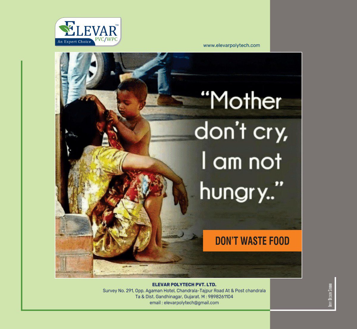 Elevarpvtltd's tweet photo. DON'T WASTE FOOD 🥗🍲 https://t.co/D9tpBazq1t