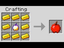 PluckStruck's tweet photo. Oh That's How to make an #Minecraft Apple.. Version 1.69 https://t.co/rddkoSQJqQ