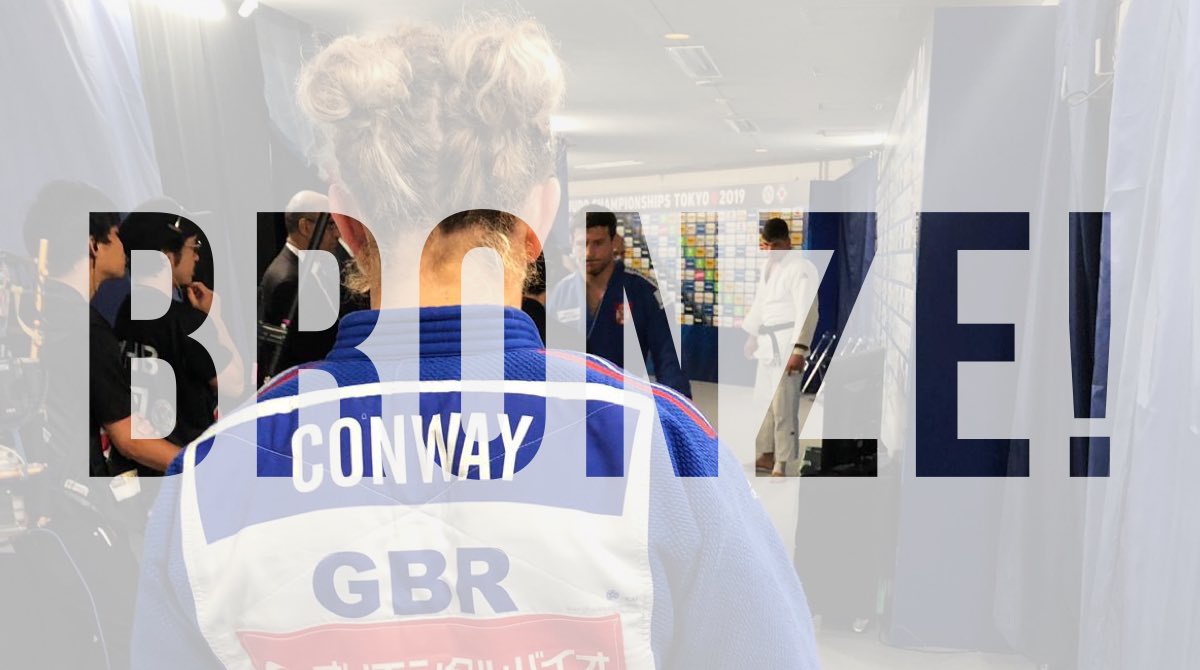 JudoScotland's tweet photo. #JudoWorlds🇯🇵 | BRONZE! 🥉

Sally Conway (@sconway70) comes back strong to take bronze in the Repechage against Michaela Polleres. 🇦🇹 

This is Conway’s first ever World Championship medal - well done, Sally! 👏🏻

#GrowDevelopPerform https://t.co/cKSNPIYu5r
