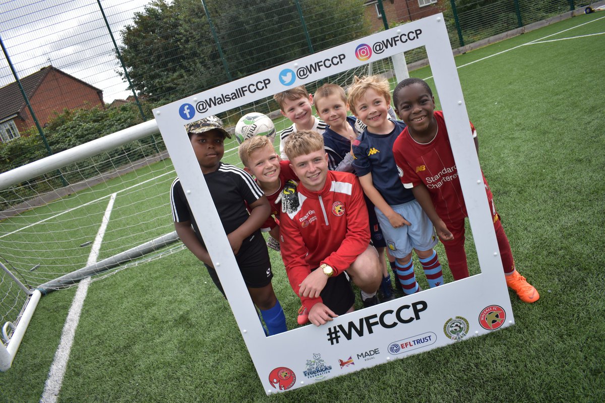 WFCFoundation_'s tweet photo. 😄 Plenty of happy players on the last day of our Summer #Soccerschools!
#WFCCP https://t.co/nu2qdPqTM9